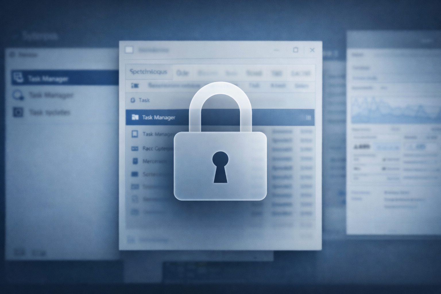 Windows Task Manager access restricted due to system policy settings 