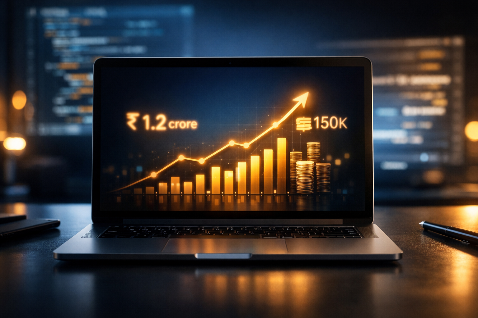 2026 में ₹1.2 करोड़ या $150K salary growth concept for high paying programming skills