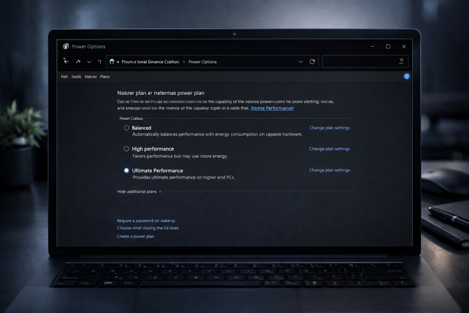 Enable ultimate performance mode Windows 11