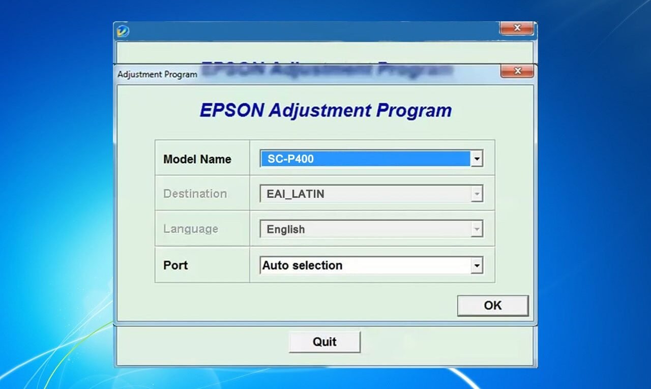 EPSON Adjustment Program Resetter Tool Download Free L130-L220-L310-L360-L365