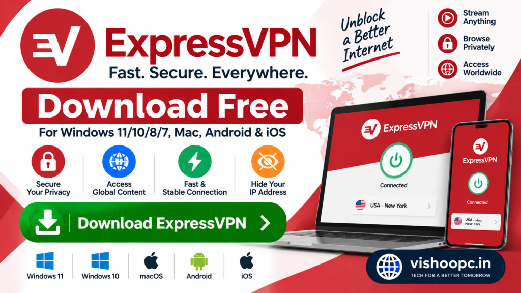 ExpressVPN Free Download for Windows