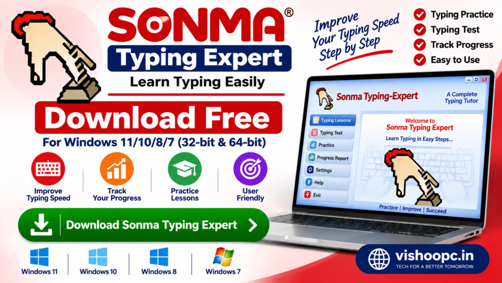 Sonma Typing Expert free download for Windows 11