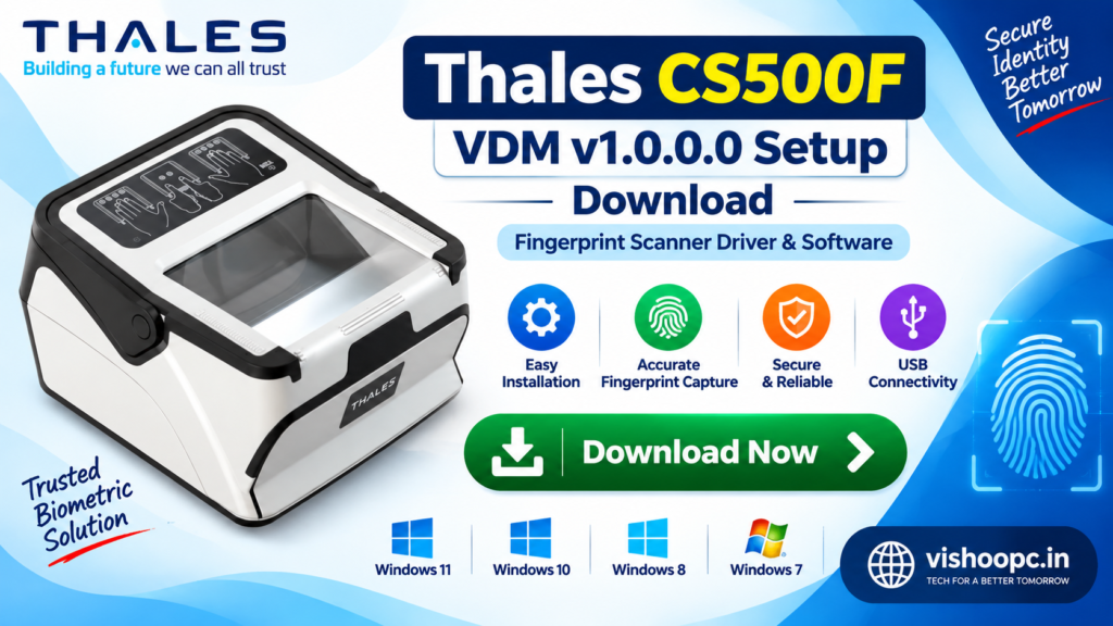 Thales CS500F VDM v1.0.0.0 setup download