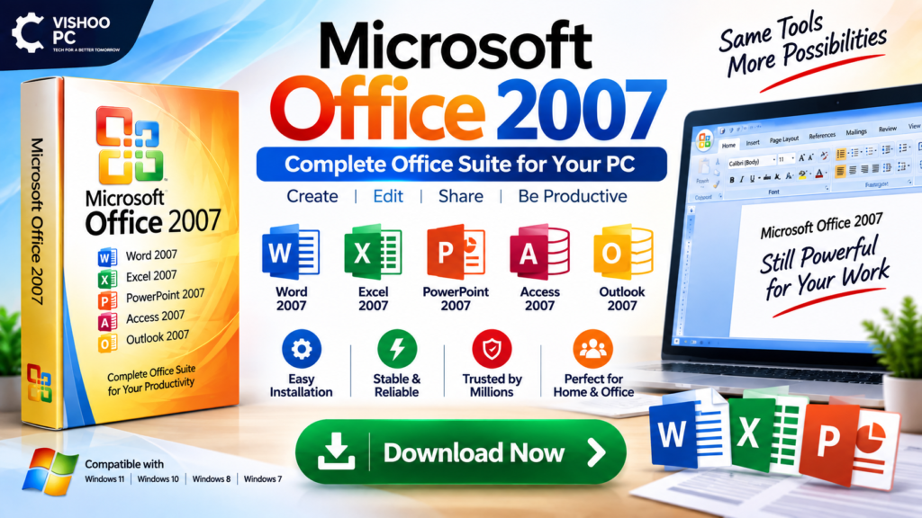 Microsoft Office 2007 free download for Windows