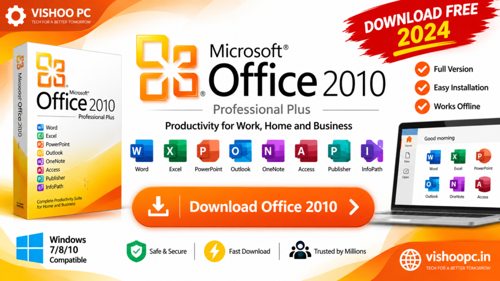 Microsoft Office 2010 download free for Windows