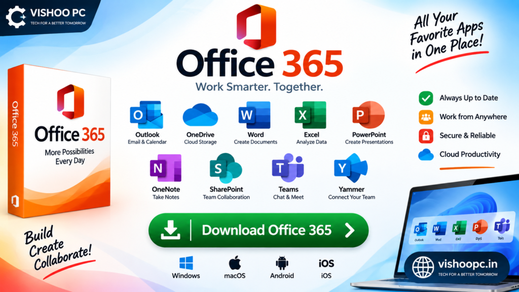 Microsoft Office 365 download for Windows