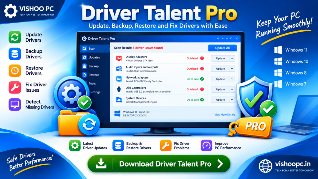 Driver Talent Pro free download for Windows